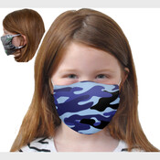 Lowry Camo Youth Face Mask